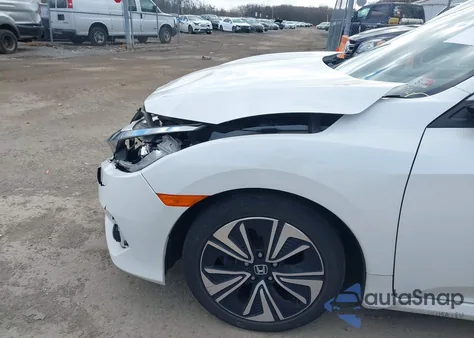 2017 Honda Civic Ex-L from USA, damaged, VIN 19XFC1F70HE032221